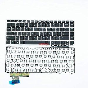 Hp Keyboard Compatible For EliteBook Folio 9470M 9470 9480 9480M 702843-001 (US Layout Without Backlit)