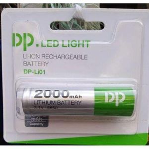 DP 3.7V 2000Mah 18650 Lithium- Ion Rechargeable Battery(Li-ion )