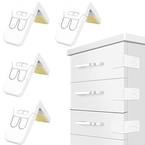 Cabinet Locks, 4 PCS Child Proof Cabinet Locks Child Safety Locks