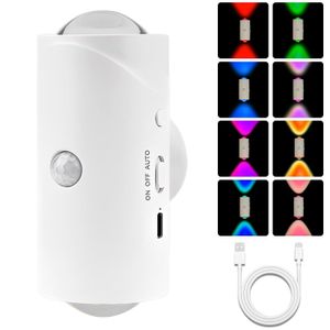 Magnetic rechargeable wall light