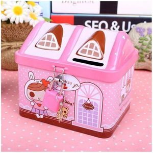 Cute Kids Piggy Bank with Padlock & Key – Make Saving Fun