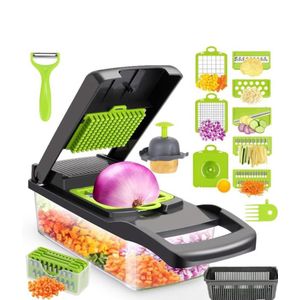 CYFAZA CYFAZA.Vegetable Chopper Mandoline Slicer Cutter Multifunctional 16-in-1 Food Choppers Onion Chopper