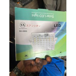 Sx Solar LED Flood Light – Lithium Battery Outdoor Security Lamp