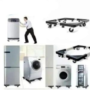 Movable Adjustable Base Trolley For Washing Machine And Refrigerator Stand