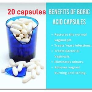 BoriCap 20pcs Boric Acid Suppository 