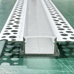 Recessed Trimless LED Aluminum Channel / Plaster-In LED Profile (Drywall Aluminum Channel). 20mm