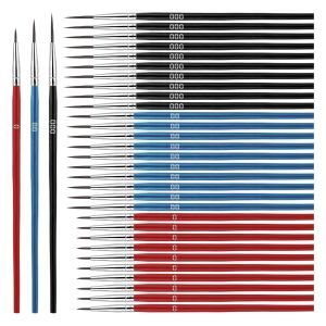 30pcs Detail Brushes For Paint By Number Crafts B