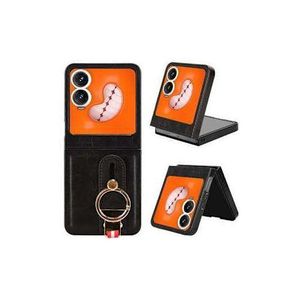Tecno OtterTecno Phantom V Flip 2 Wristband Leather Case With Ring Holder Box OtterBox Otterbox Defender Series Case For iPhone 17 Pro Max