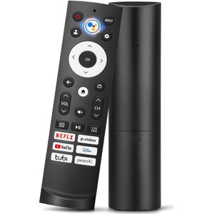 Hisense Smart TV Replacement Remote For Google 4K QLED UHD Mini-LED ULED Laser TriChroma Laser TVs (With Voice)