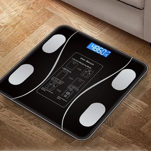 Smart Bluetooth Body Fat Scale Digital Bathroom Weighing Scale Rechargeable BMI Weight Monitor With OKOK App 180KG