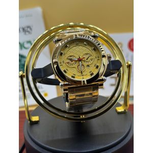 Lookworld First Class Quality & Extra Premium Men's Non Fading Gold Wristwatch For Great Men