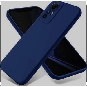 Silicon Back Case For REDMi Note 12s - Blue