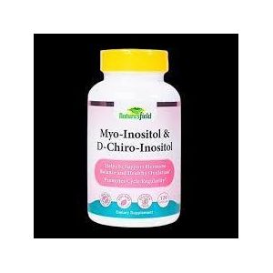 nature's field Myo-Inositol & D-Chiro-Inositol (120 Capsules)