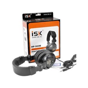 Isk HP960B Wired Headphones HiFi Computer Closed HeadPhones