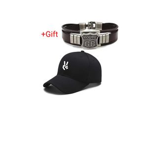 High Design Black Face Cap with Gift 