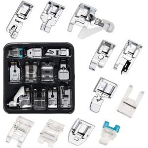 11Pcs Snap On Presser Feet Set, Low Shank Sewing Machine Feet Household Sewing Machin