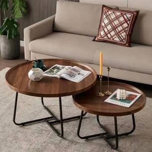 High Quality Exotic Faux Marble (MDF Wood) Center Table