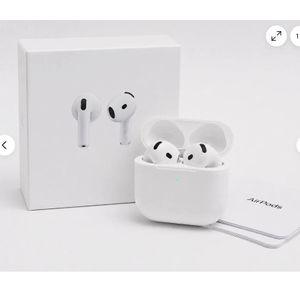 Super Quality Apple  AirPods 4th Generation Active Noise Cancellation With Magsafe Charging Case for  iPhone and Android 