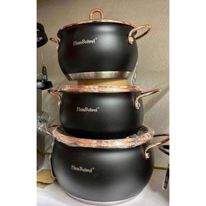 3 PCS Cookware set - Granite coating