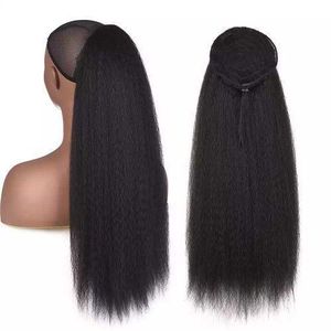 Kinky Straight Ponytail For Women