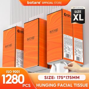 BOTARE  Air-Cushion Hanging Facial tissue -Cheerful orange