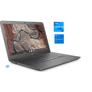 Hp Stream 11 Laptop- Intel Celeron - 64GB SSD 4GB RAM Windows 10 PRO+ Mouse & USB Light For Keyboard