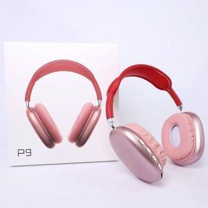 P9 Wireless Bluetooth Headset Headphone- red