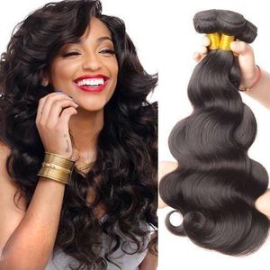 20" Brazillian Remy Bodywave Hair - Col.1b