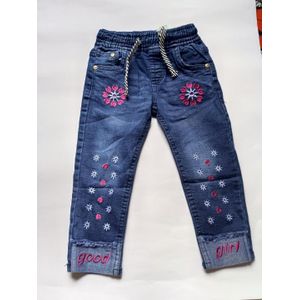 Jordache Girls Embellished Distressed Hem Denim Jean Nigeria