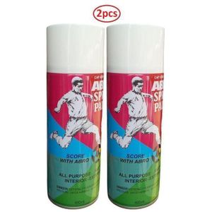 ABRO Spray paint - White - 2Pcs