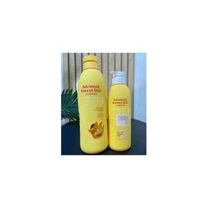 Advanced Korean Skin Bright & Radiance Body Lotion and Bright & Clear Body Gel Wash (Advanced Korean skin)