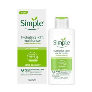 Simple Hydrating Light Moisturizer – Gentle, Non-Greasy Hydration for All Skin Types