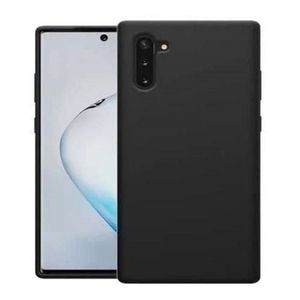 Samsung Galaxy Note10 Silicone Back Case (Black)