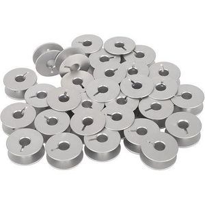 30pcs 18034AS Aluminum M Class Bobbins Compatible Longarm Machine