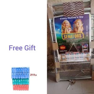 Stainless Strong Indoor & Outdoor Hanger And Free Gift