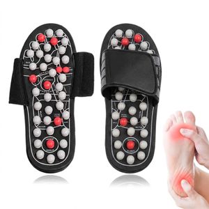 ShebSheb Reflexology Massage Slippers, Acupressure Foot Massage Sandals for Home Relaxation