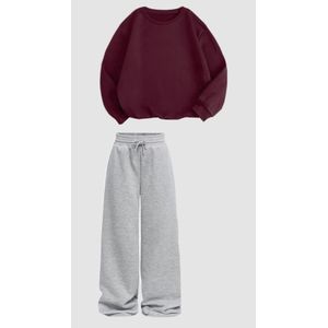 Casual Baggy Jogger and Sweat-Shirt  pk