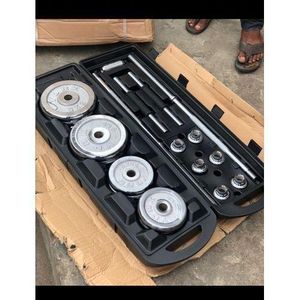 50kg Adjustable Dumbell Set With Case