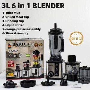 BARDEFU 6in1 Heavy Duty Higher Power Multipurpose Blender