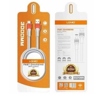 LDNIO  Ls603 30W Fast Charging 3m long & thick Cable for Android (MICRO USB)