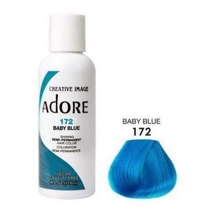 Adore Baby Blue 172 ---- Semi Permanent Hair Colour Dye -