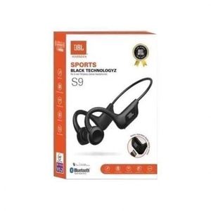 Jbl S9 Bone Conduction Wireless Sport Headphones Wireless Bluetooth Earphone V5.1 Noise Cancelling Headsets