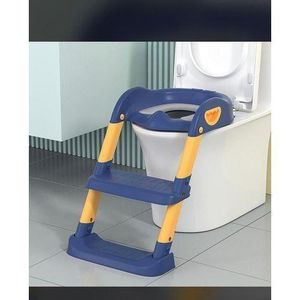 Baby Foldable Potty Training Toilet Ladder Seat