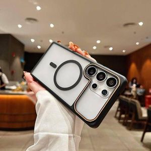 Samsung S26ULTRA Frosted Clear Magsafe Case