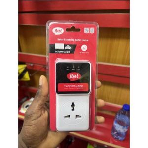 itel itel Surge Protector Tv Guard DVD Guard 13Amps Surge Protector. itel TV Guard & Surge Protection 13A Extension Socket for TV & Home Theater