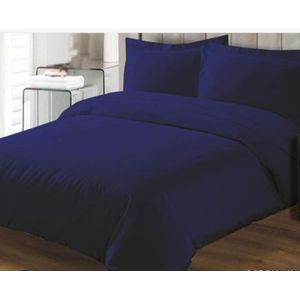 Unique Blue plain colour duvet, bedsheet and 4 pillow cases