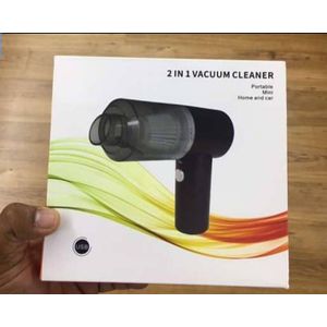 Rechargeable 2 in 1 Vacuum Cleaner for Car, Home and Office