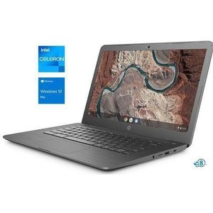 Hp Stream 11 LAPTOP Intel Celeron - 64GB SSD 4GB RAM Windows 10 PRO HP+ Mouse &USB Light For Keyboard