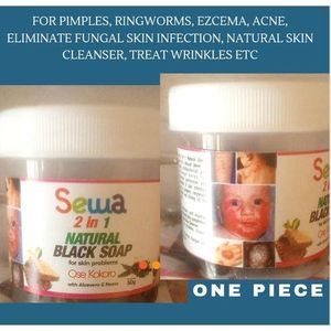 Natural African Black Soap (For Skin Persistent Problems)