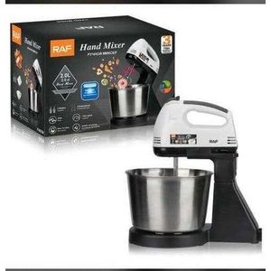 RAF Electric 7 Speed Batter And Dough Mixer With Bowl-2L